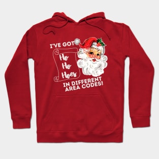 Ho Ho Hoes in Area Codes Hoodie